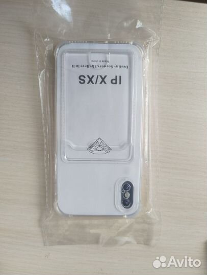 Чехол на iPhone X или XS прозрачный