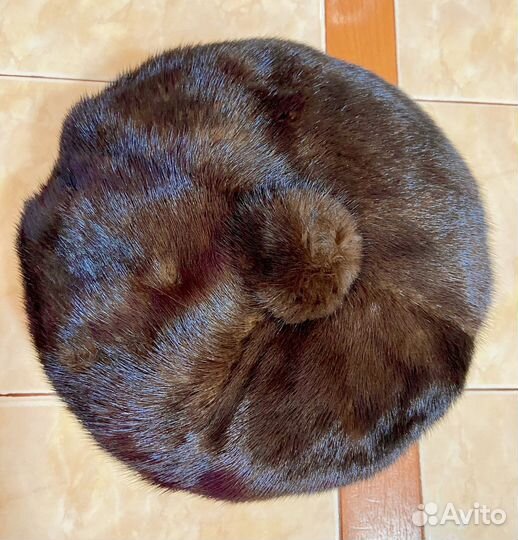 Берет норковый