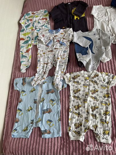 Вещи пакетом на мальчика от 68 до 86 размера