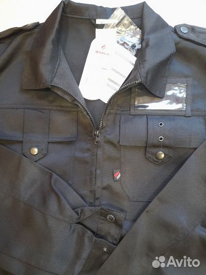 Новая форма охранникана спине надпись 