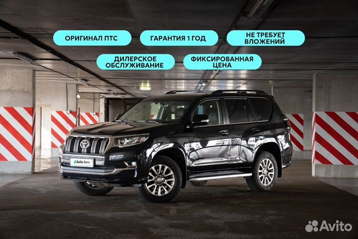 Toyota Land Cruiser Prado 2.8 AT, 2019, 106 420 км