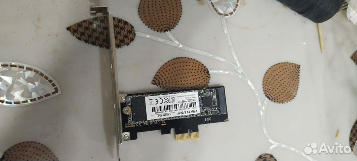Плата PCI-E с SSD M2 128GB