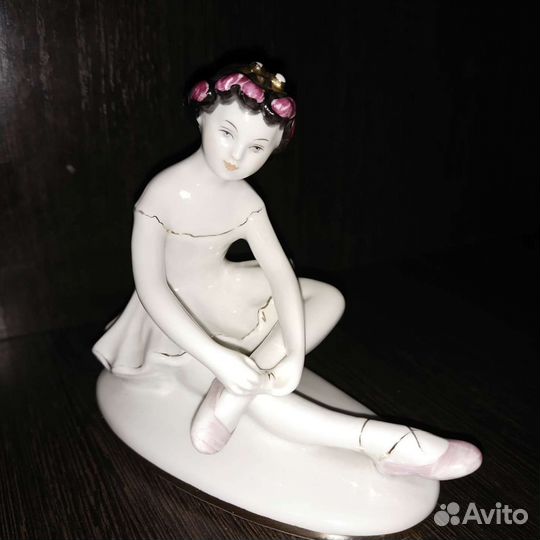 Фарфоровые статуэтки балерин лфз