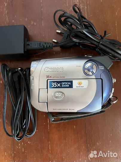 Видеокамера canon DVD DC210