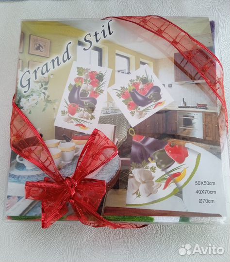 Кухонные полотенца в подарочной упаковке