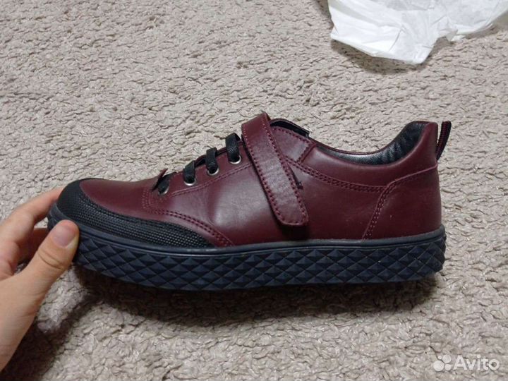 Кожанные туфли