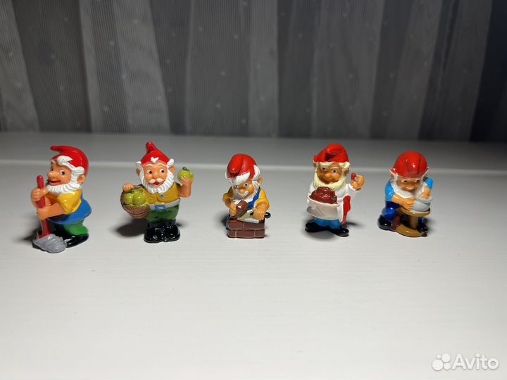 Игрушки из киндер сюрпириза, 90е