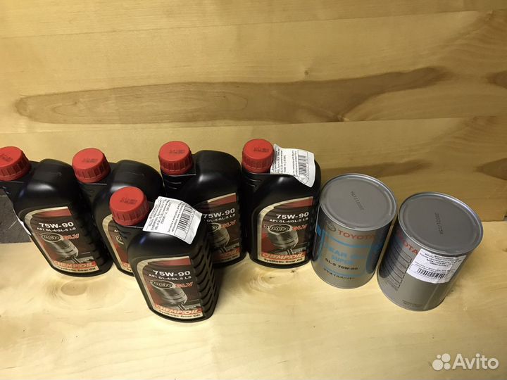 Масло toyota трансмиссионное