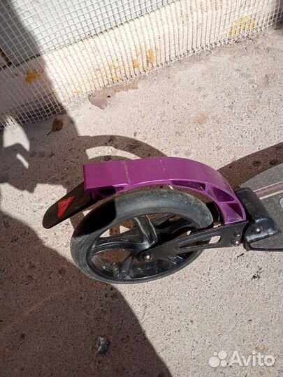 Самокат с широкой декой