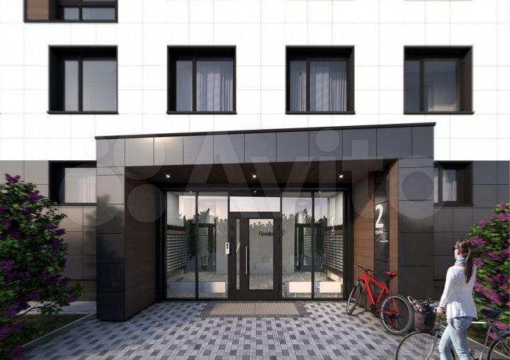 2-к. квартира, 68,3 м², 2/18 эт.