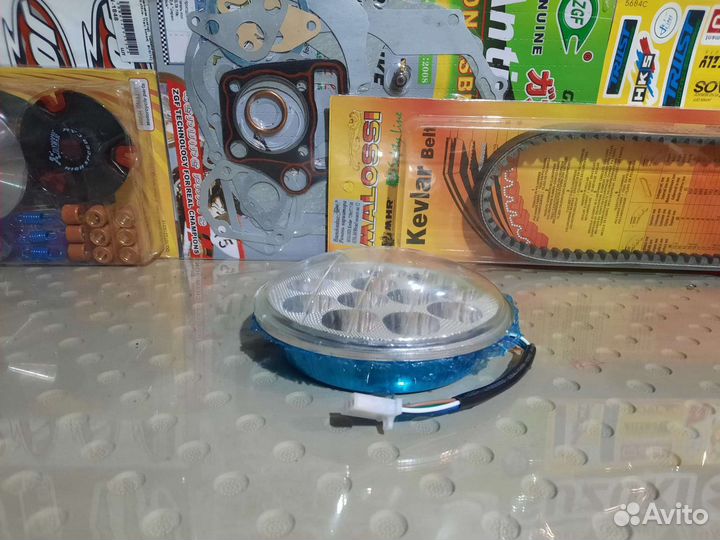 Светодиодная фара на мопед