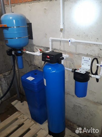 Система очистки воды на дом, обезжелезивания