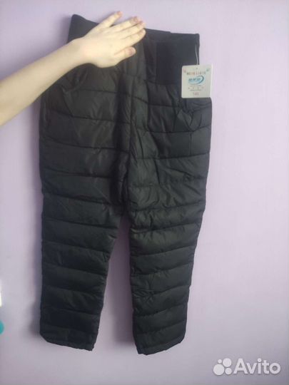 Зимние утеплённые штаны (новые)