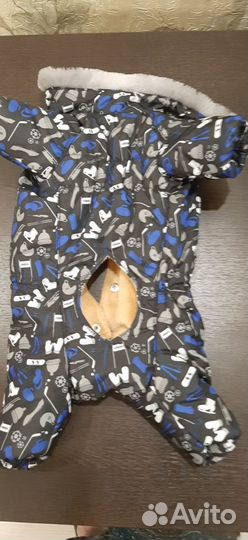 Комбенизон зимний для собачки