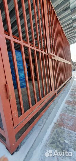 Вольер для собак уличный с будкой,капитальный