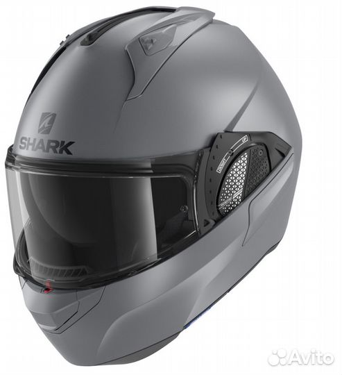 Мотошлем Shark EVO GT blank MAT Grey 2023