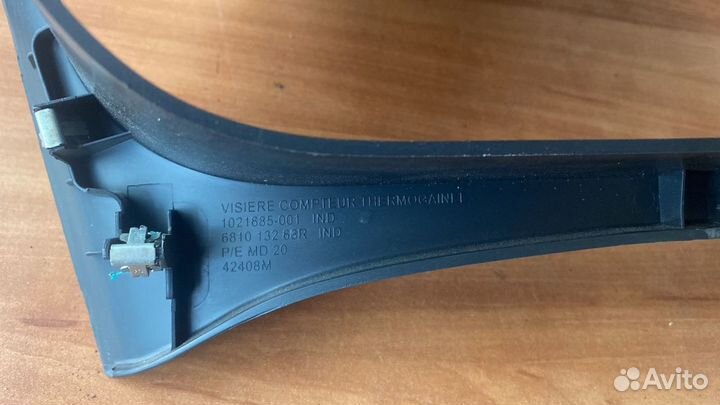 Накладка панели приборов Renault Fluence