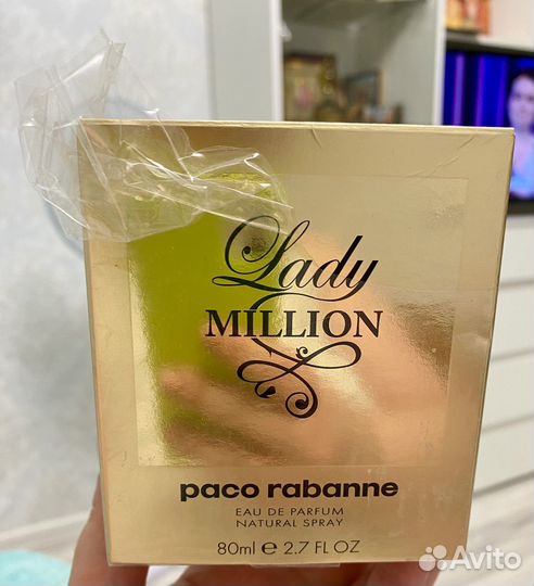 Paco rabanne Lady Million 80 мл, леди миллион