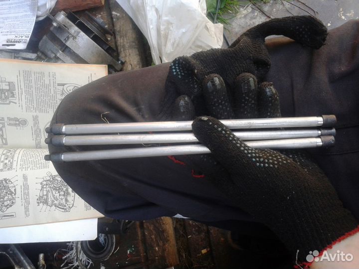Штанги толкателя клапана б/у умз 417-4216, змз 402