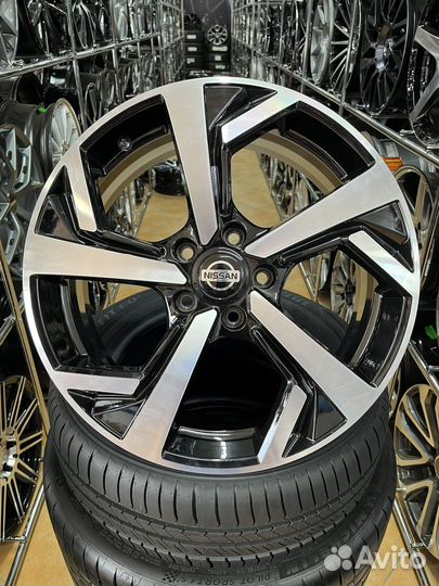 Диски литые R18 5*114.3 Nissan qashqai x-trail