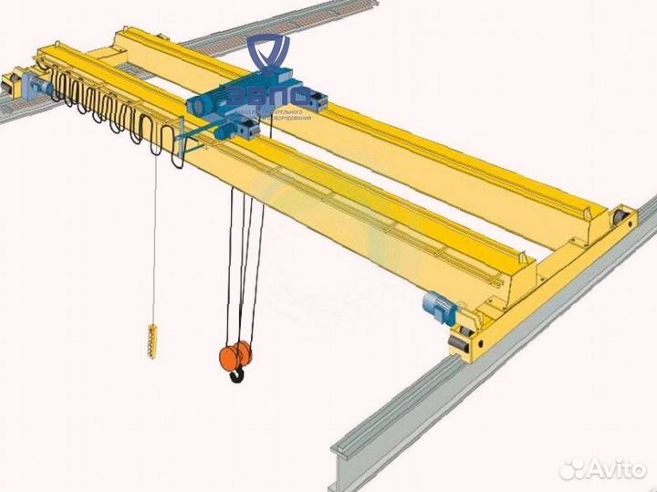 Мостовой двухбалочный кран