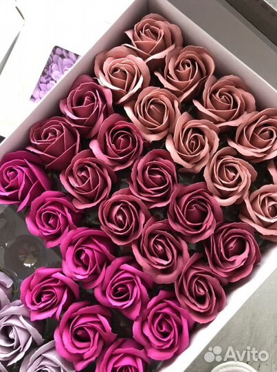 Мыльные розы и красивые коробочки