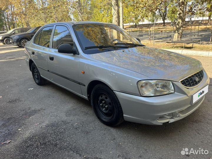 Hyundai Accent 1.5 МТ, 2005, 162 000 км