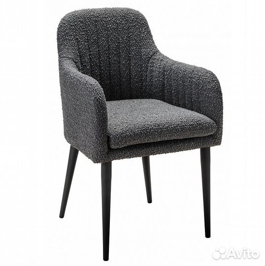 Стул R-Home Olaf темно-серый/черный