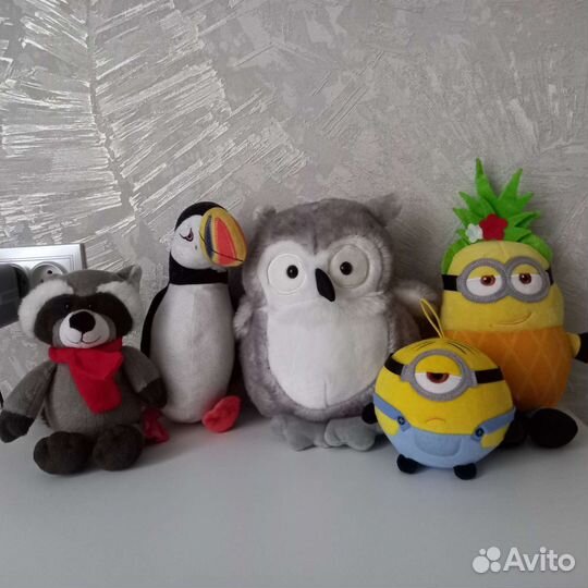 Игрушки мягкие