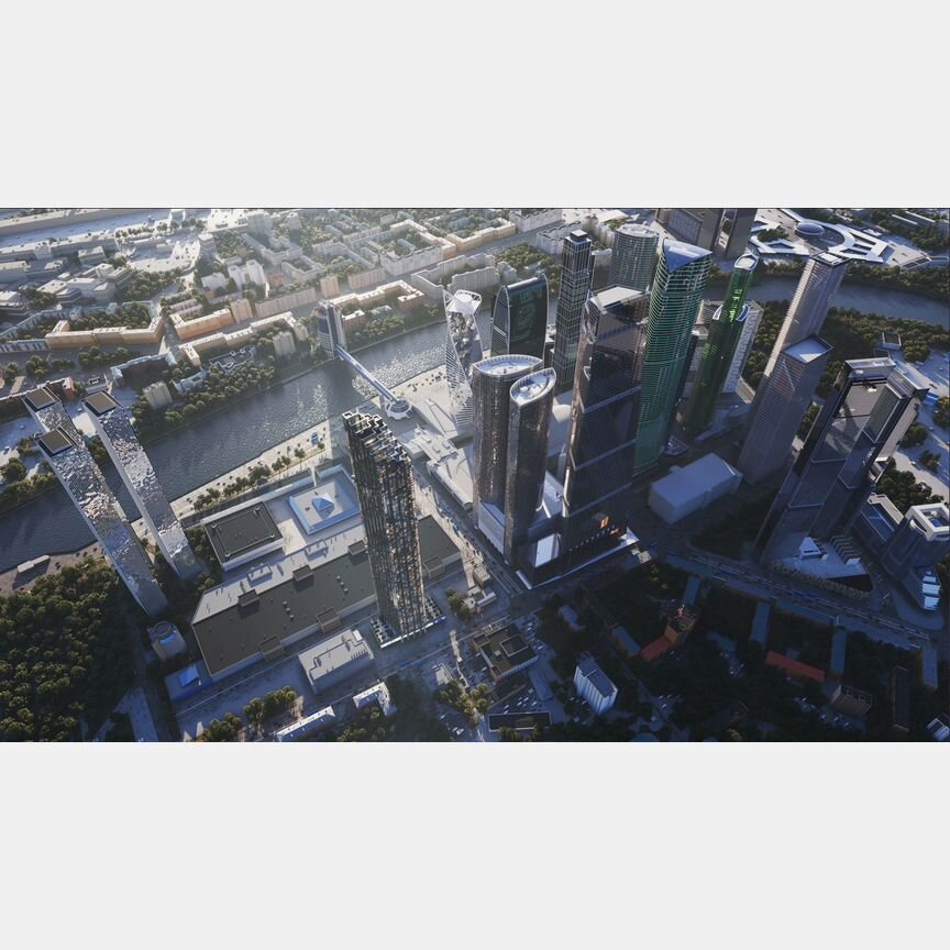 1-к. квартира, 54,4 м², 22/85 эт.