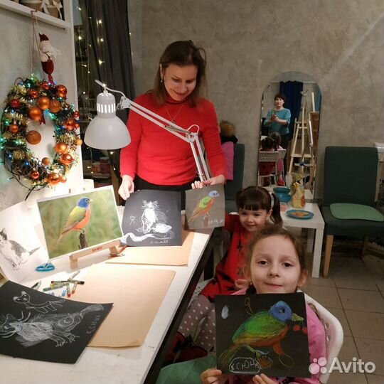 Преподаватель по рисунку и живописи, мастер-классы