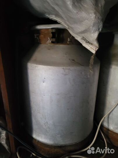 Фляга алюминиевая бу 40л