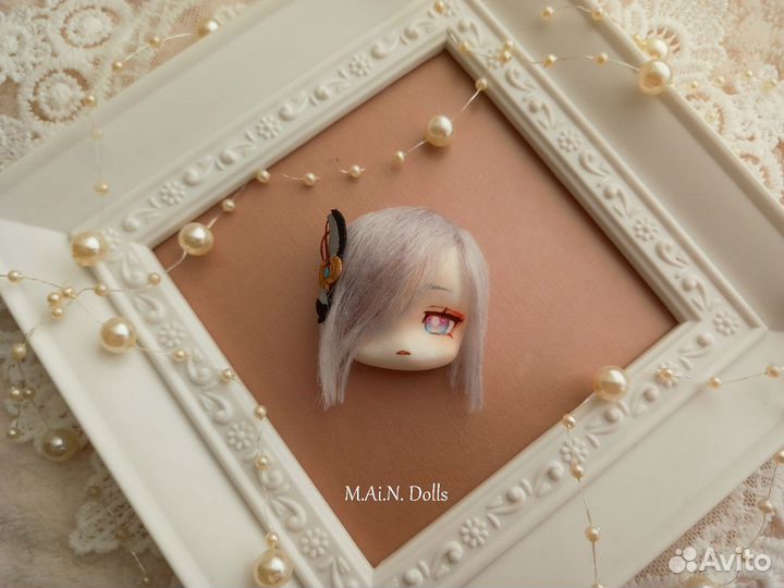 Аниме значок брошь Геншин Импакт Шэнь Хэ