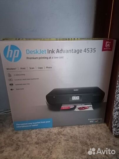 Принтер hp струйный 4535