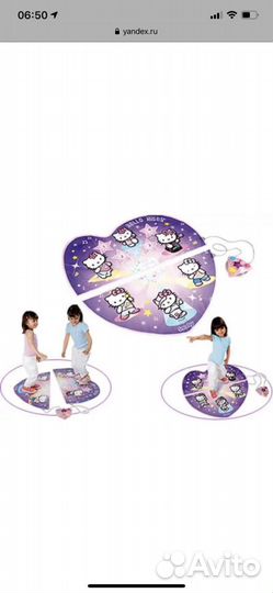 Танцевальный коврик Hello Kitty Smoby