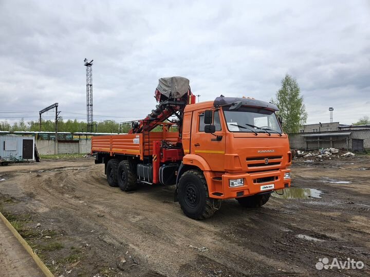 КАМАЗ 43118 с КМУ, 2021