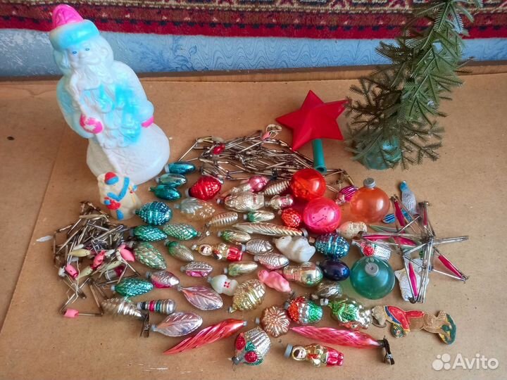 Елочные игрушки СССР