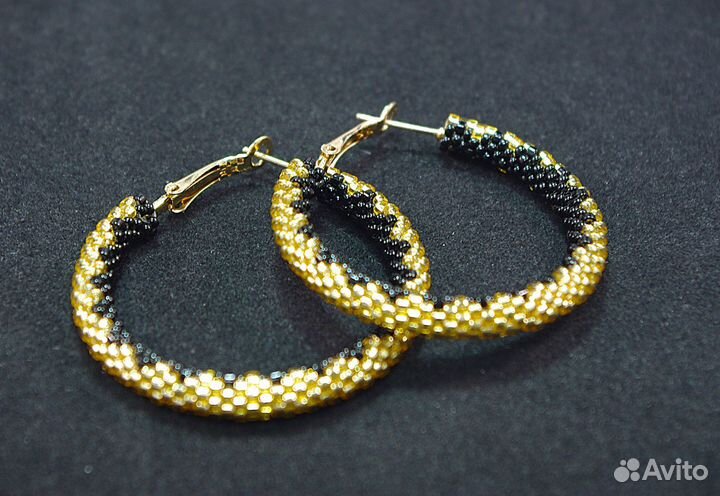 Серьги Конго нарядные