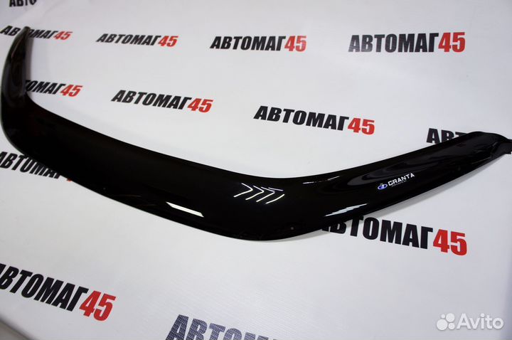 Дефлектор капота мухобойка Лада Гранта FL с 2018г