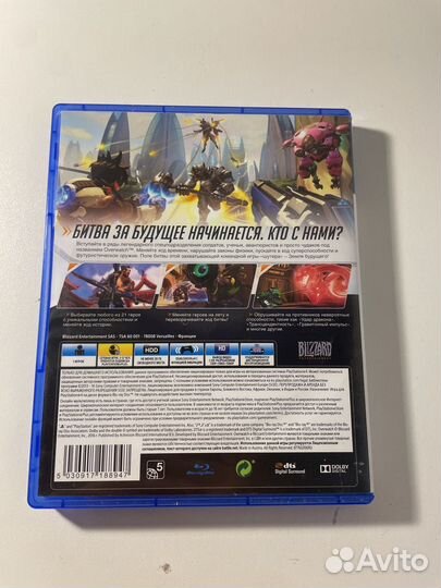 Игра на ps4 overwatch