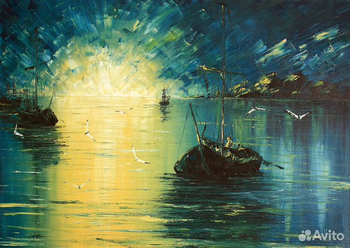 Картины для интерьера - Холст масло, от художника