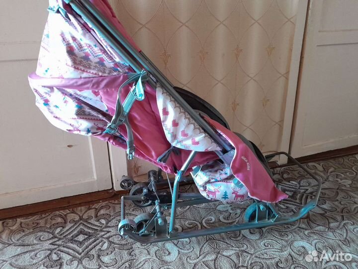 Коляска санки