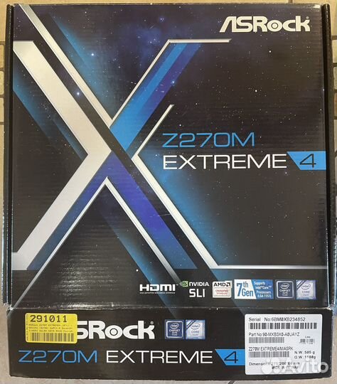 Материнская плата ASRock Z270M Extreme4