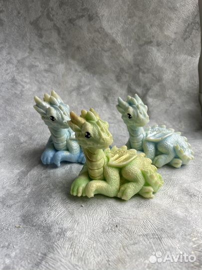 Мыло ручной работы дракон