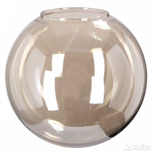 Плафон vitaluce Sun E27 D150 светло-коньячный