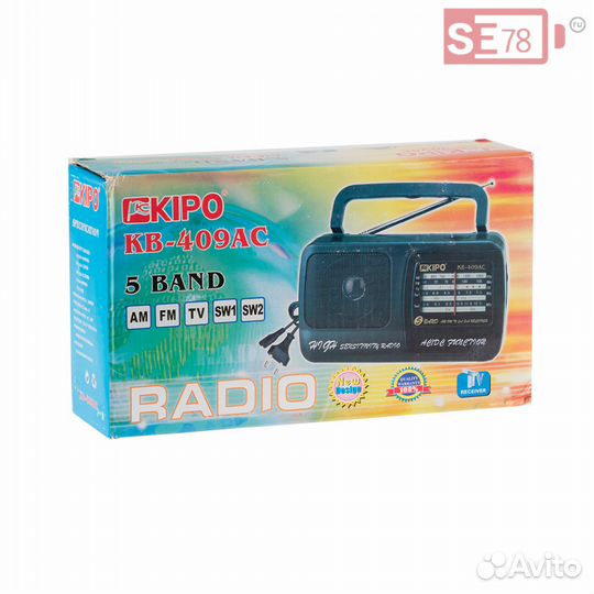 Радиоприемник Kipo KB-409AC