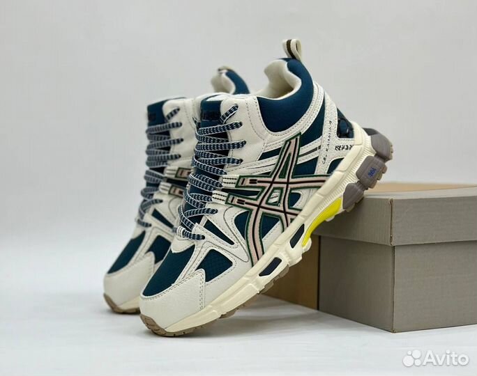 Кроссовки мужские зимние asics с мехом