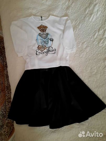 Юбка и кофта для девочки