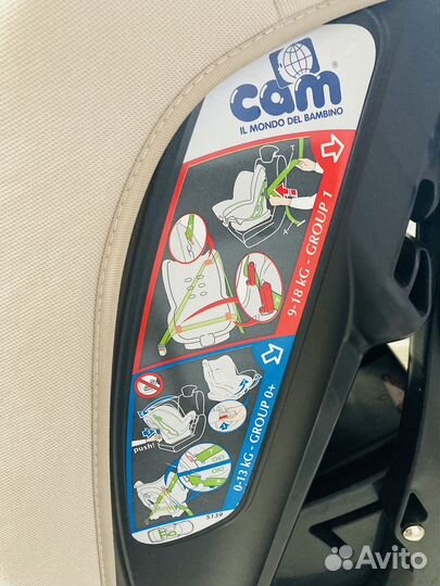 Автокресло CAM 0 до 18 кг