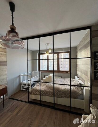 Раздвижные перегородки на заказ